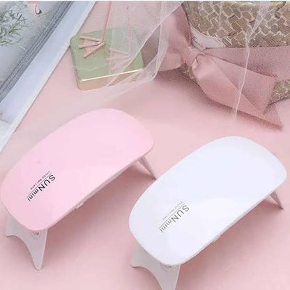 SUN Mini UV LED Nail Lamp | USB Gel Nail Dryer | Portable Nail Art Curing Light for Home & Salon